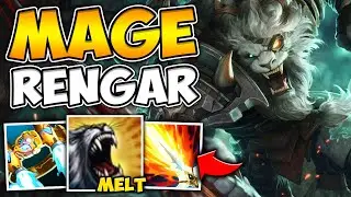 SUPER BURST AP RENGAR CAN DELETE 5 ENEMIES AT ONCE - League of Legends