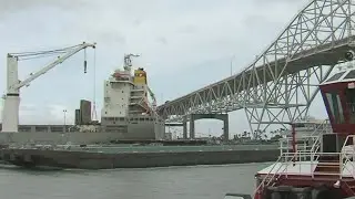 Baltimore bridge collapses after powerless cargo ship rams into support column; 6 presumed dead