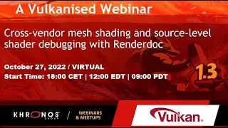 Cross-Vendor Mesh Shading and Shader Debugging in Renderdoc