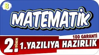 8.Sınıf Matematik 2.Dönem 1.Yazılıya Hazırlık 📝 