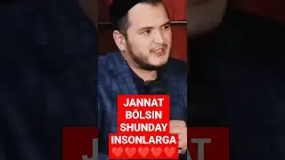 SARDOR DOMLA JANNAT BO'LSIN SHUNDAY ERKAR VA AYOLLARGA