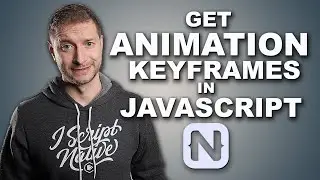 Grab the CSS Animation KEYFRAMES in Your JavaScript Code | NativeScript Tutorial