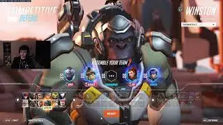 24K DMG! SUPER INSANE WINSTON GAMEPLAY OVERWATCH 2 SEASON 13