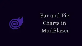 Bar and Pie Charts in MudBlazor