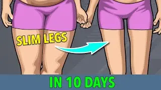 GET SLIM LEGS IN 10 DAYS //HOME WORKOUT