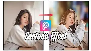 Picsart Editing Tutorial | Cara Edit Foto Kartun Kekinian | Picsart Mobile