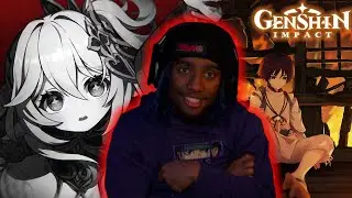 New GENSHIN IMPACT Fan Reacts to EVERY Character And Story TEASERS!!!