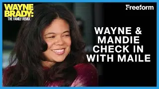 Wayne and Mandie Check In During Maile's Shoot | Wayne Brady: The Family Remix | Freeform