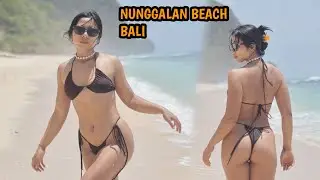 PANTAI INDAH DI BALI BAK SURGA | NUNGGALAN BEACH BALI