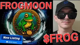 $FROG - FROGMOON TOKEN CRYPTO COIN ALTCOIN HOW TO BUY FROG MOON MEXC GLOBAL BNB BSC PANCAKESWAP MEME