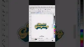 Simple Typography Design in CorelDRAW 