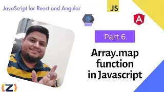 Array.map Function in JavaScript | Part 6 | JavaScript  for React & Angular #react #javascript