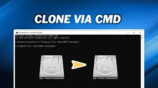 How to Simply Clone Hard Drive via Command Prompt｜XCopy Clone