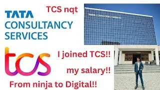 Joined TCS || My work experience || Salary || Package