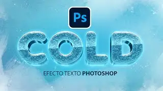 Como hacer efecto de texto de hielo en photoshop