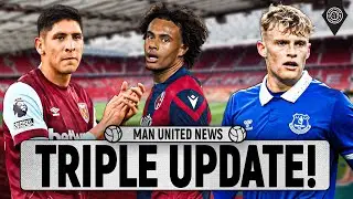 Alvarez, Zirkzee and Branthwaite Deal LATEST! Man United News