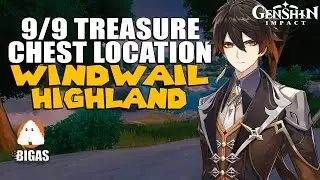 ALL Windwail Highland Chest Location Guide (9/9 Treasure Chest) | Genshin Impact