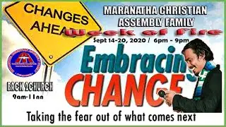 embracing change invitation for the week of fire