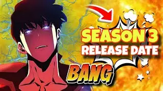 Solo Leveling Season 3 Release Date | Hindi | Factolish