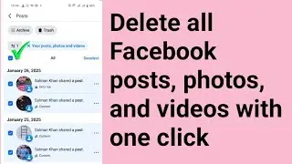 Как удалить все публикации, фотографии и видео на Facebook одним щелчком мыши