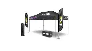 Custom Logo Pop Up Tent：10x20ft pop up canopy tents