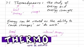 Thermodynamics - 1-1 Introduction and the 4 Laws of Thermodynamics