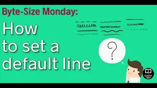 How to set a default style for lines