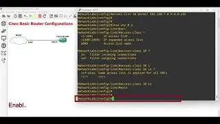 CCNA Cisco Basic Router Configuration Step by Step Guide