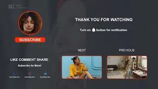 10 YouTube End Screen Video Templates - After Effects Template