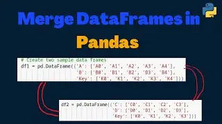 How to Merge DataFrames in Pandas