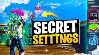 Revealing SECRET SETTINGS for 99% Headshots l Bluestacks 5 l Msi 5