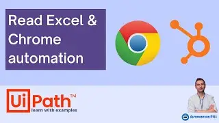 Work with Excel & HubSpot web automation | UiPath Excel Automation | UiPath Tutorial