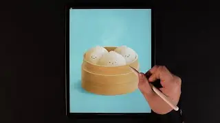 Digital Art with Procreate - Dumplings (