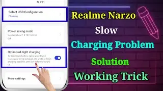Realme Narzo Charging Problem | How to Enable Fast Charging Setting in Realme Narzo Phone