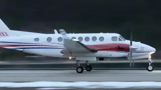Beechcraft King Air 350 Takeoff