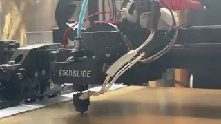 Exoslide extruder with voron tap style Z probe