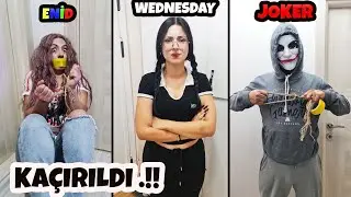 JOKER ENİDİ KAÇIRDI ! | WEDNESDAY ADDAMS ÇOK SİNİRLİ | EYLÜL LAL