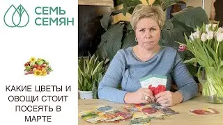 ЭТИ ОВОЩИ И ЦВЕТЫ НУЖНО ПОСЕЯТЬ В МАРТЕ!