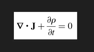 011 - Current Density J and Continuity Equation, Conservation of Charge, ∇∙J = - ∂𝛒/∂t