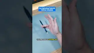 TRIPLE CHARGE pen spinning tutorial 🌀 