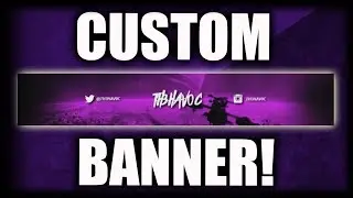 How To Make A YouTube Banner WITHOUT Photoshop! (Pixlr Tutorial) Make A YouTube Banner For FREE 2024