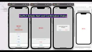 SwiftUI Simple Alert and Confirmation Dialog