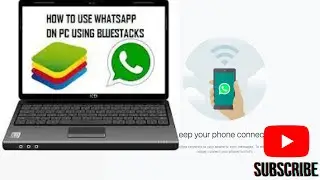 How to Install WhatsApp on PC With Bluestacks window 10,8,7 || whatsapp on pc 2021