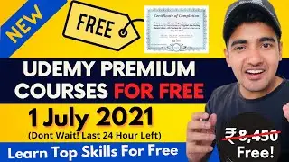 Udemy Free Courses With Free Certificates | Certified Free Online Courses #UdemyCoupon #FreeCourses