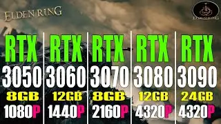 ELDEN RING || RTX 3050 || RTX 3060 || RTX 3070 || RTX 3080 || RTX 3090 ||