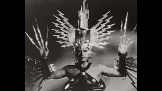 Theodore Kosloff as 'The Spirit of Electricity’ in Cecil B de Mille’s 'Madam Satan' (1930)