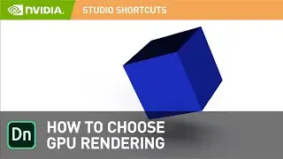 How to Use GPU Rendering in Adobe Dimension | NVIDIA Studio Shortcuts