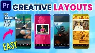 VERTICAL LAYOUTS for Horizontal Videos | Premiere Pro CC Tutorial