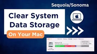 Clear System Data Storage on Your Mac   macOS Sonoma