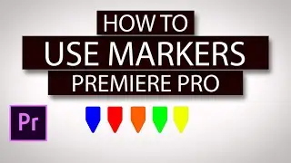 how to use markers in premiere pro